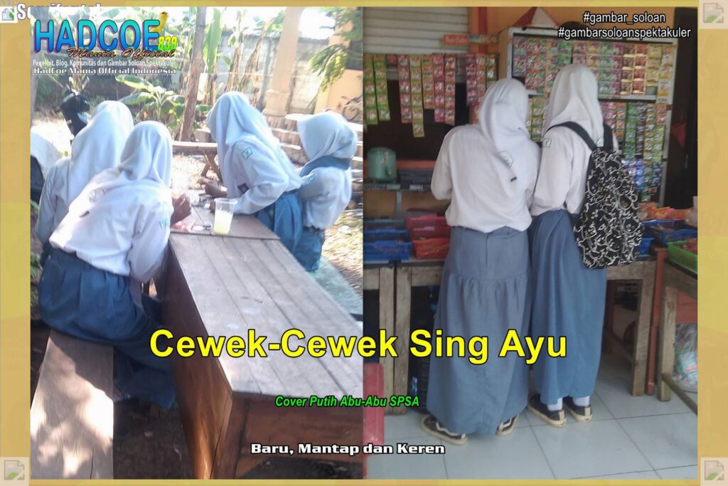 Gambar Soloan Spektakuler – Gambar SMA Soloan Spektakuler Cover Putih Abu-Abu SPSA K2 56