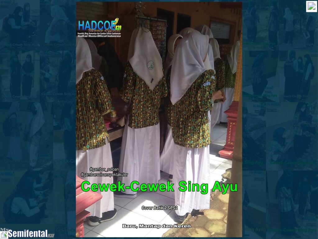 Iklan Gambar Soloan Spektakuler MY SF – Gambar SMA Soloan Spektakuler Cover Batik 2 SPS2 17-55 B