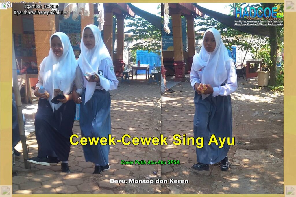Gambar Soloan Spektakuler MY SF KU – Gambar SMA Soloan Spektakuler Cover Putih Abu-Abu SPSA 60 A