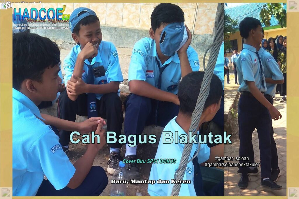 Gambar Soloan Spektakuler MY SF KU – Gambar SMA Soloan Spektakuler Cover Biru SPS1 Bonus ED59 60 A