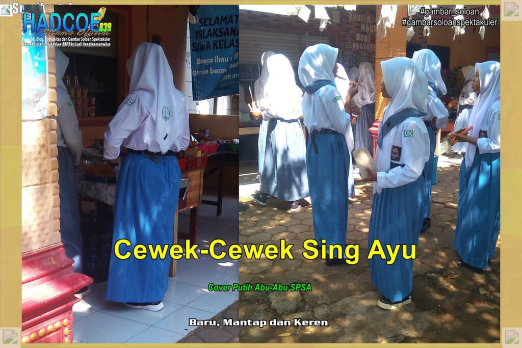 Gambar Soloan Spektakuler MY SF KU – Gambar SMA Soloan Spektakuler Cover Putih Abu-Abu SPSA 62 A