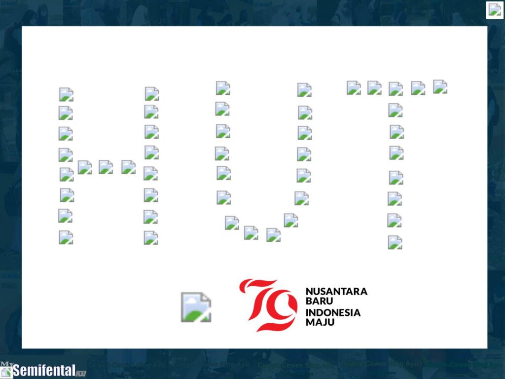 Koleksi Gambar Semifental Broken Image Icon Berbentuk HUT Ke-79 RI 2024