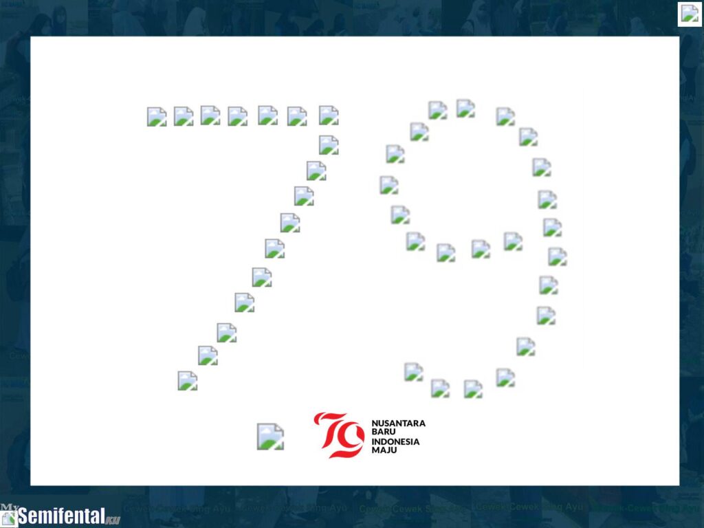 Koleksi Gambar Semifental Broken Image Icon Berbentuk HUT Ke-79 RI 2024