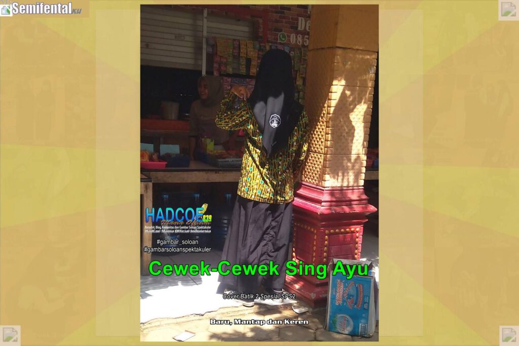 Gambar Soloan Spektakuler MY SF KU – Gambar SMA Soloan Spektakuler Cover Batik 2 Spesial SPS2 63 B