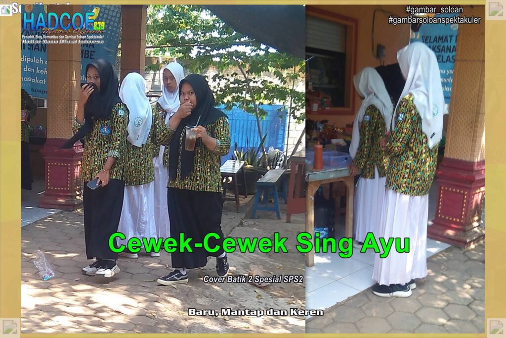 Gambar Soloan Spektakuler MY SF KU – Gambar SMA Soloan Spektakuler Cover Batik 2 Spesial SPS2 63 B