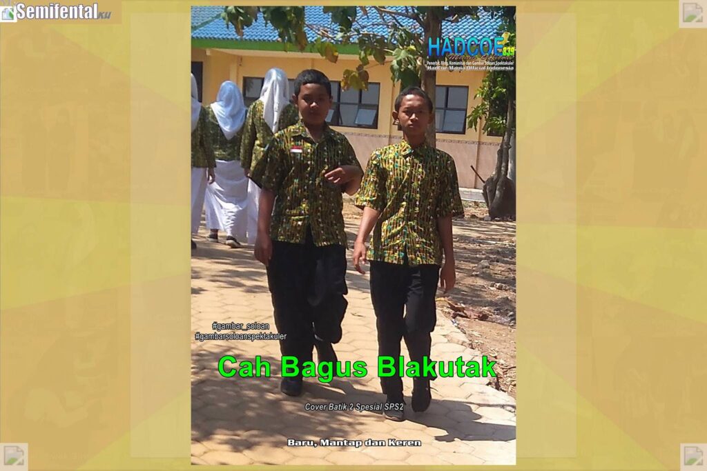 Gambar Soloan Spektakuler MY SF KU – Gambar SMA Soloan Spektakuler Cover Batik 2 Spesial SPS2 63 B