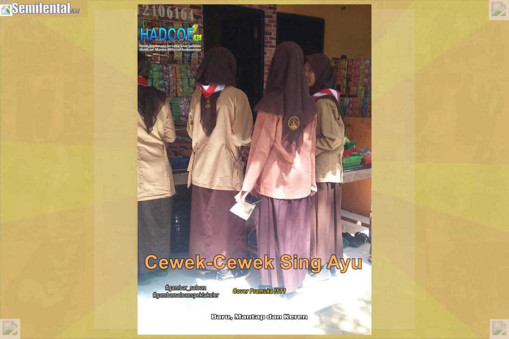 Gambar Soloan Spektakuler MY SF KU – Gambar SMA Soloan Spektakuler Cover Pramuka IST1 63 B