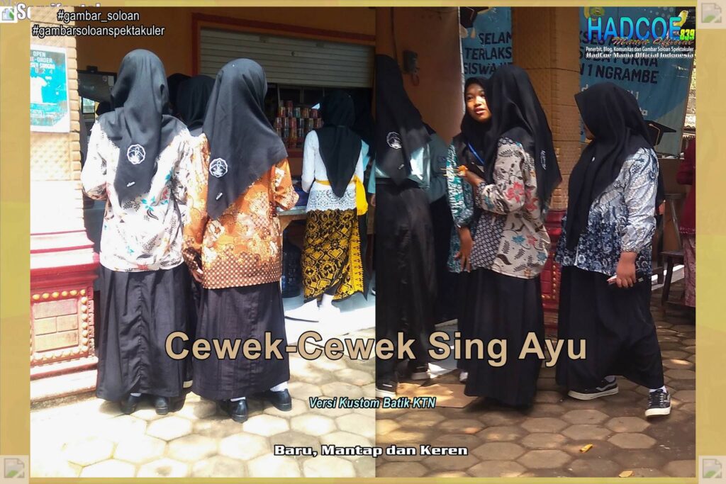 Gambar Soloan Spektakuler MY SF KU – Gambar SMA Soloan Spektakuler Versi Kustom Batik KTN 64 A