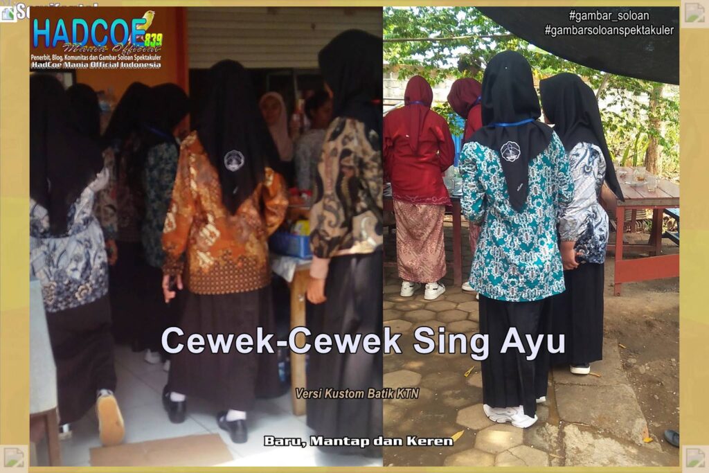 Gambar Soloan Spektakuler MY SF KU – Gambar SMA Soloan Spektakuler Versi Kustom Batik KTN 64 A
