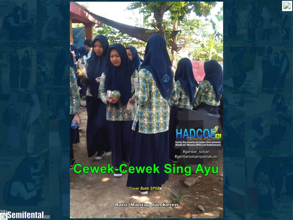 Gambar Soloan Spektakuler MY SF – Gambar SMA Soloan Spektakuler Cover Batik SPSB Lawas 5-58 A