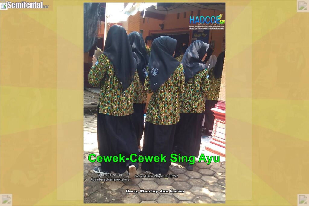 Gambar Soloan Spektakuler MY SF KU – SMA Soloan Spektakuler Cover Batik 2 Spesial SPS2 65 B