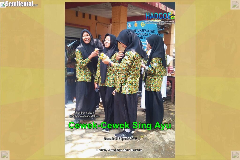 Gambar Soloan Spektakuler MY SF KU – SMA Soloan Spektakuler Cover Batik 2 Spesial SPS2 65 B