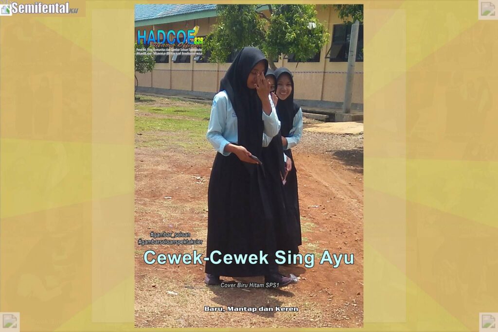 Gambar Soloan Spektakuler MY SF KU – Gambar SMA Soloan Spektakuler Cover Biru Hitam SPS1 66 A