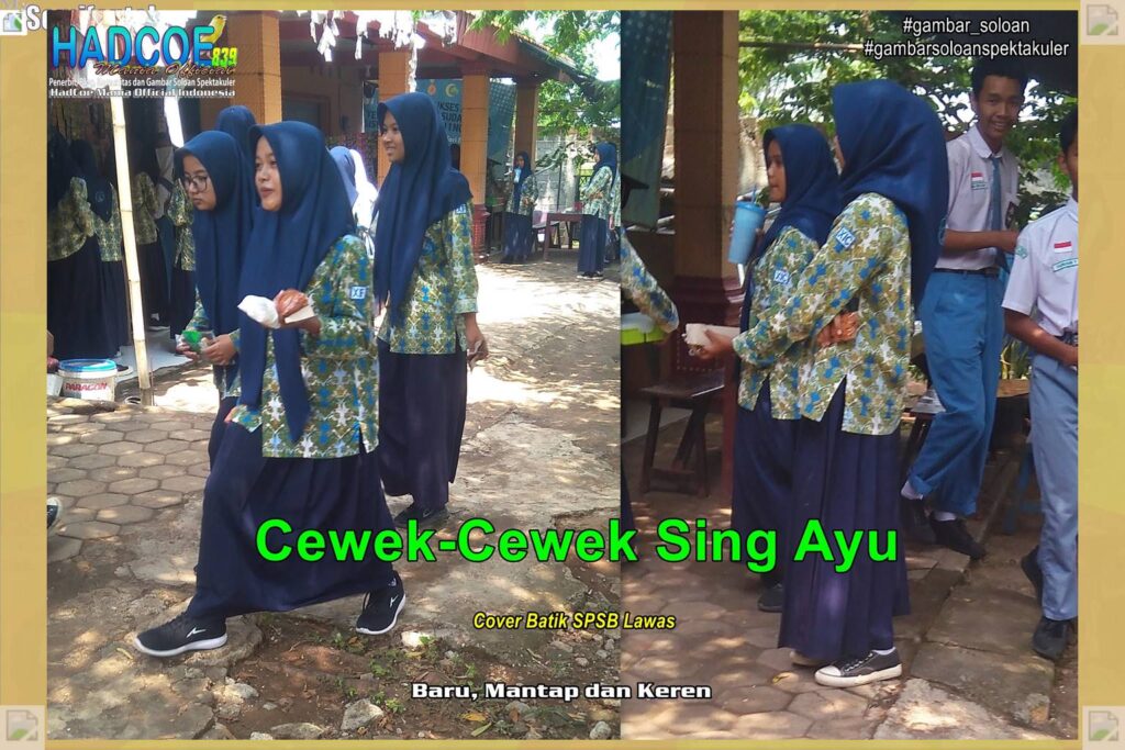 Gambar Soloan Spektakuler MY SF KU – Gambar SMA Soloan Spektakuler Cover Batik SPSB Lawas 66 A