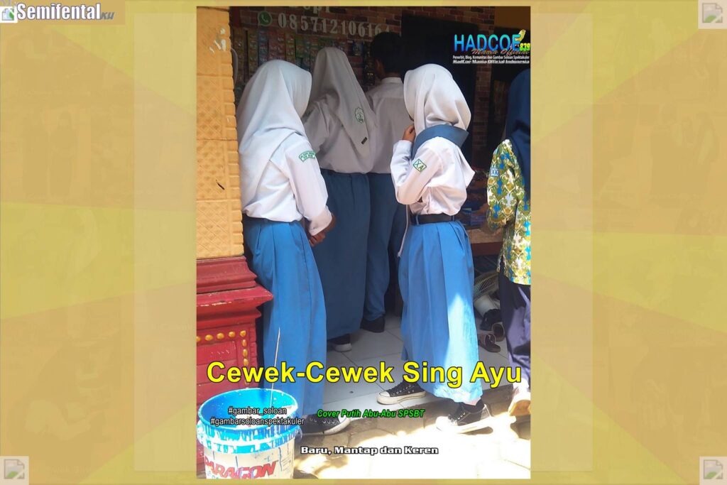 Gambar Soloan Spektakuler MY SF KU – Gambar SMA Soloan Spektakuler Cover Putih Abu-Abu SPSBT 66 A