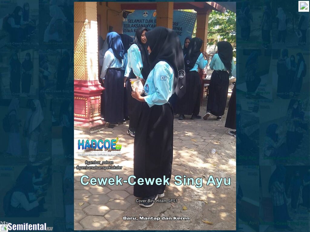 Gambar Soloan Spektakuler MY SF – Gambar SMA Soloan Spektakuler Cover Biru Hitam SPS1 20-63 B