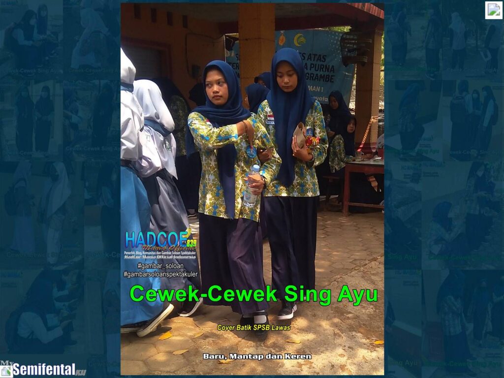 Gambar Soloan Spektakuler MY SF – Gambar SMA Soloan Spektakuler Cover Batik SPSB Lawas 12-64 A