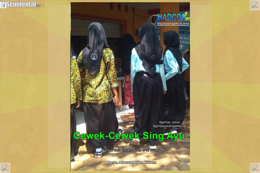 Gambar Soloan Spektakuler MY SF KU – SMA Soloan Spektakuler Cover Batik 2 Ft Biru Hitam SPS1 69-70