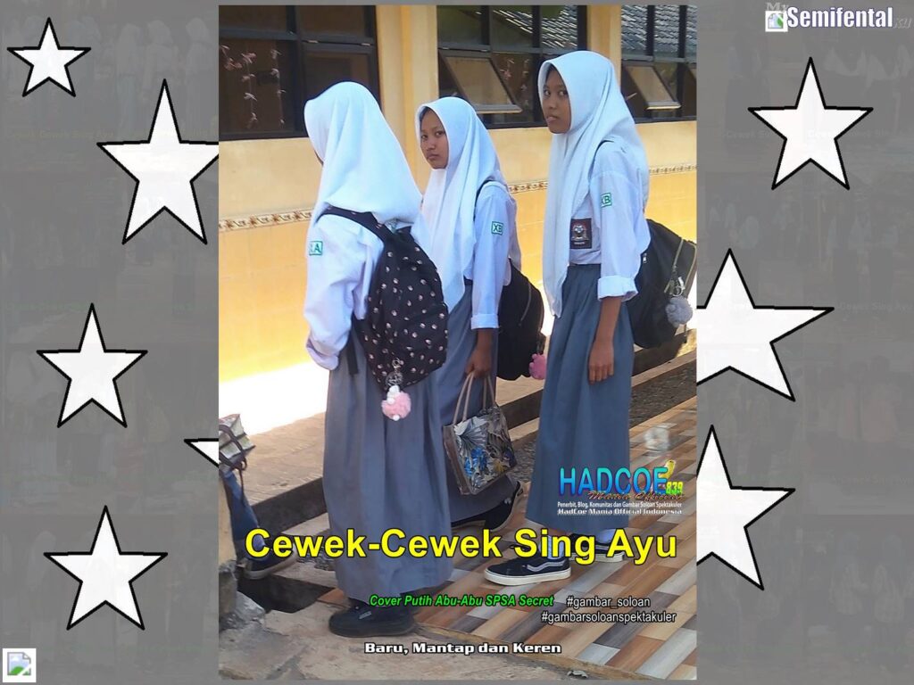 Gambar Soloan Spektakuler Terbaru – SMA Soloan Spektakuler Cover Putih Abu-Abu SPSA A1