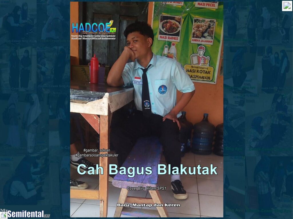 Gambar Soloan Spektakuler MY SF Versi Putra – SMA Soloan Spektakuler Cover Biru Hitam SPS1 22-66 A