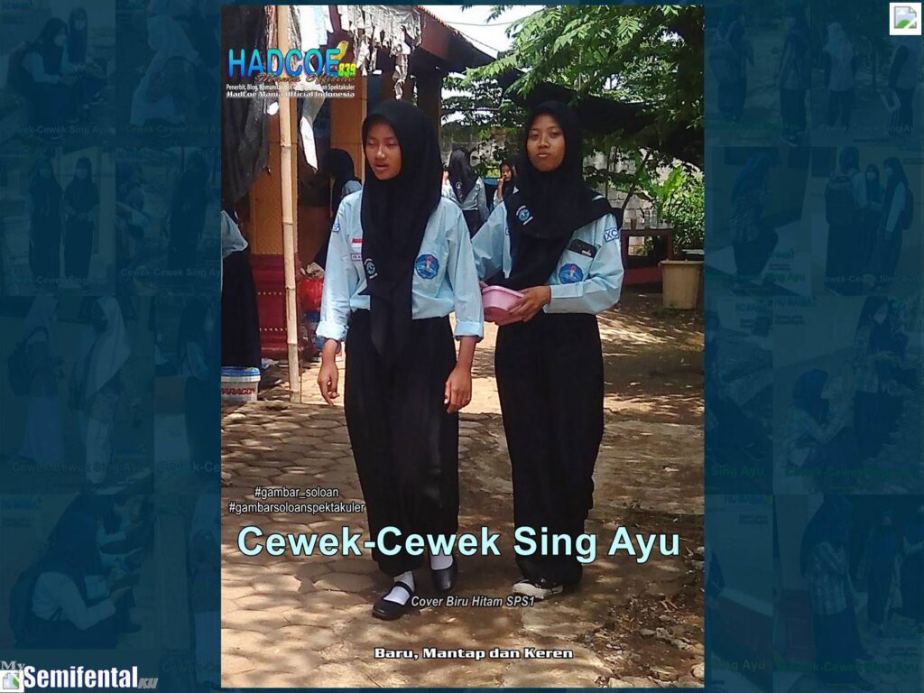 Gambar Soloan Spektakuler MY SF – Gambar SMA Soloan Spektakuler Cover Biru Hitam SPS1 5-66 A