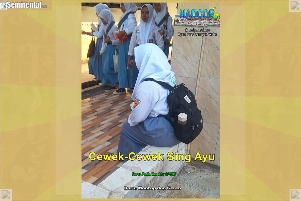 Gambar Soloan Spektakuler SF – SMA Soloan Spektakuler Cover Putih Abu-Abu SPSBT 001-02