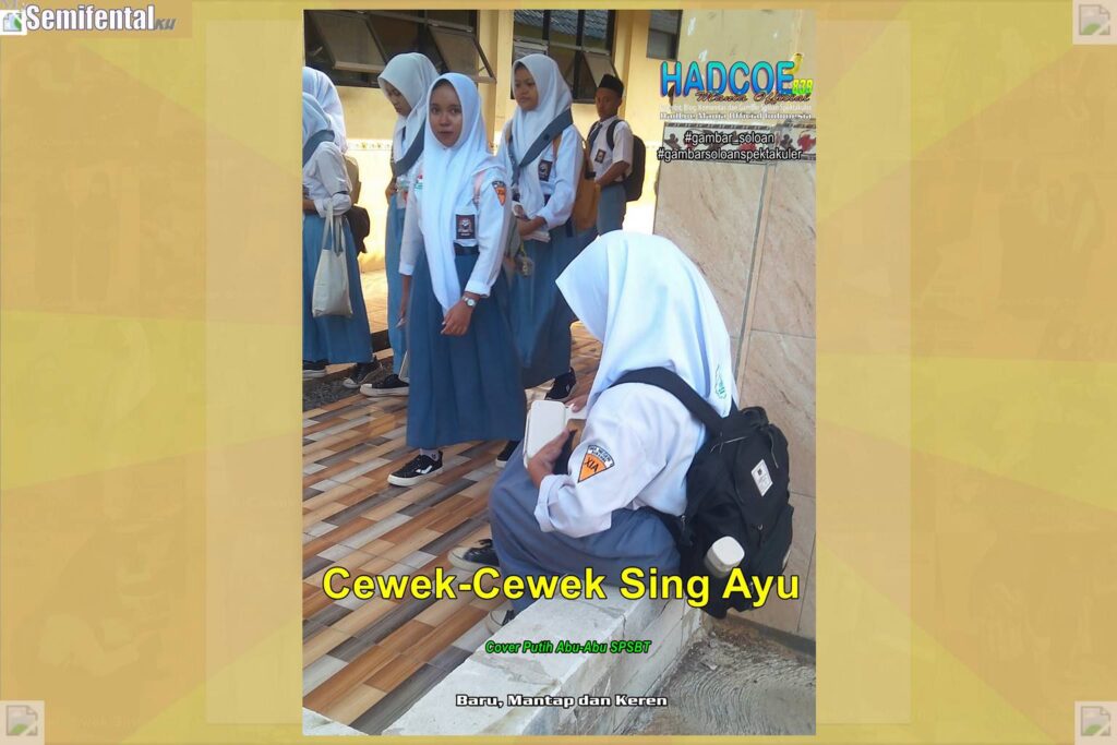 Gambar Soloan Spektakuler SF – SMA Soloan Spektakuler Cover Putih Abu-Abu SPSBT 001-02