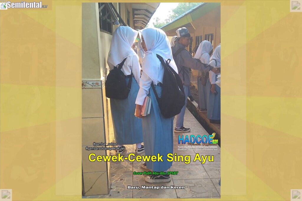 Gambar Soloan Spektakuler SF – SMA Soloan Spektakuler Cover Putih Abu-Abu SPSBT 001-02