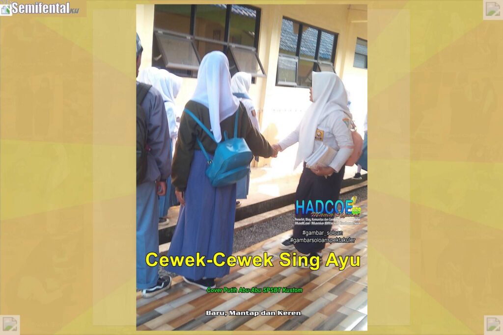 Gambar Soloan Spektakuler SF – SMA Soloan Spektakuler Cover Putih Abu-Abu SPSBT 001-02