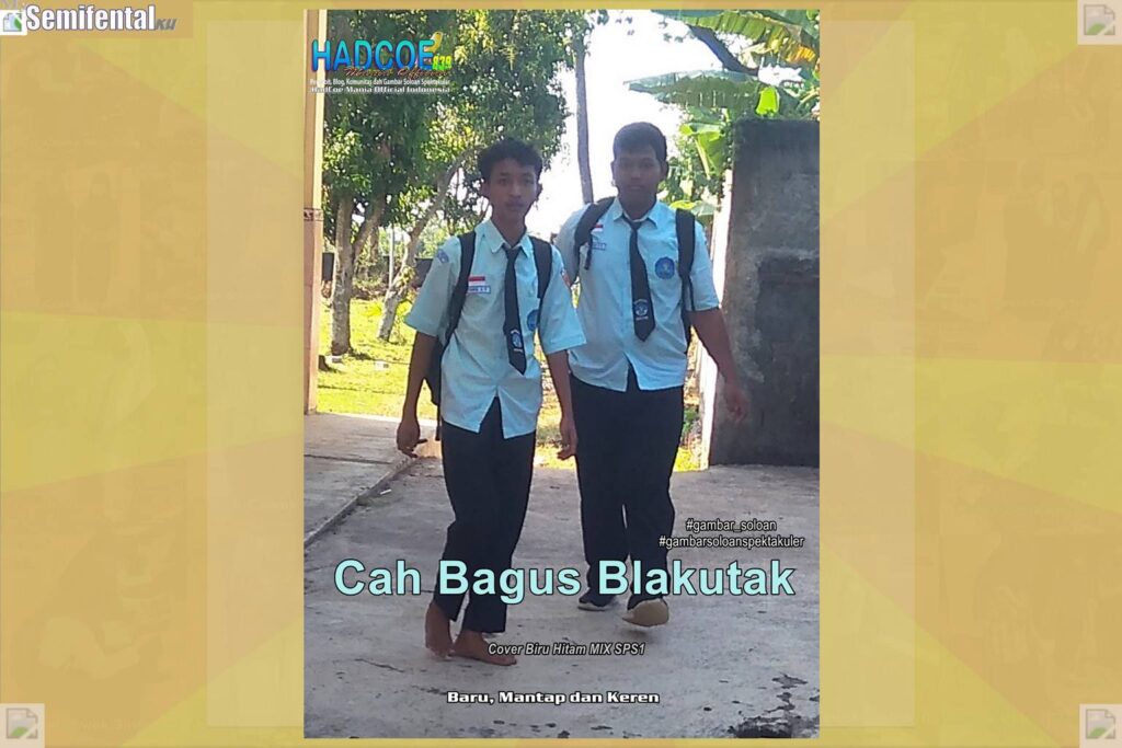 Gambar Soloan Spektakuler Versi Putra SF – SMA Soloan Spektakuler Cover Biru Hitam MIX SPS1 001-03