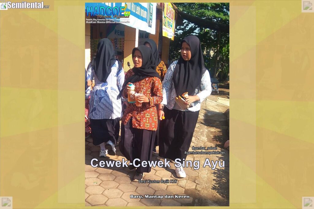 Gambar Soloan Spektakuler SF – SMA Soloan Spektakuler Versi Kustom Batik KTN 001-08