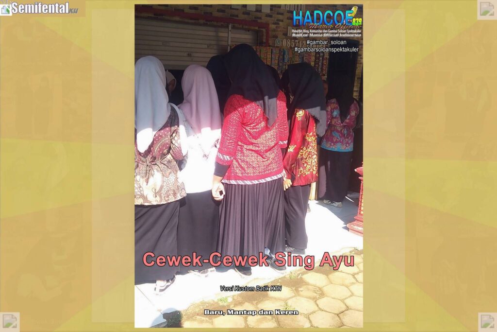 Gambar Soloan Spektakuler SF – SMA Soloan Spektakuler Versi Kustom Batik KTN 001-08