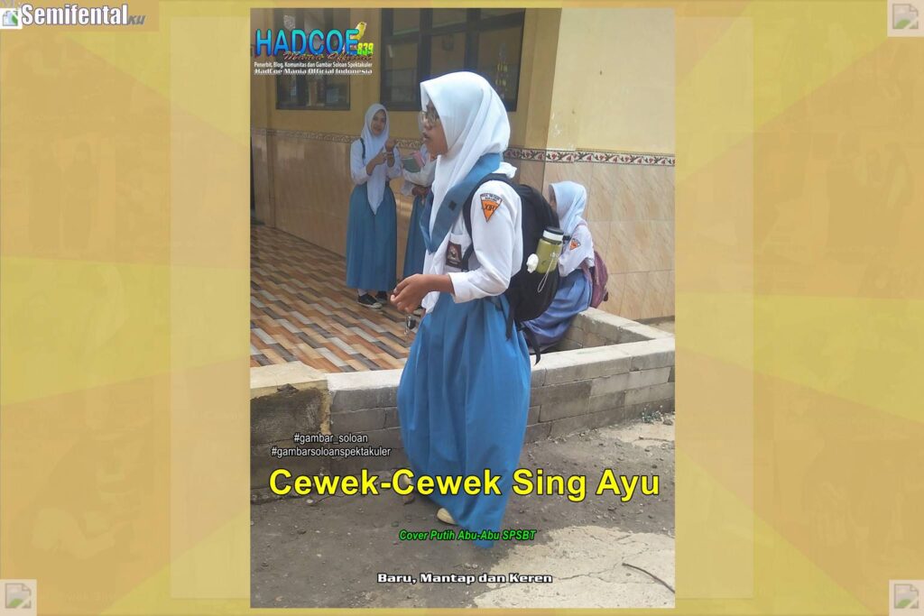 Gambar Soloan Spektakuler SF – SMA Soloan Spektakuler Cover Putih Abu-Abu SPSBT 001-09