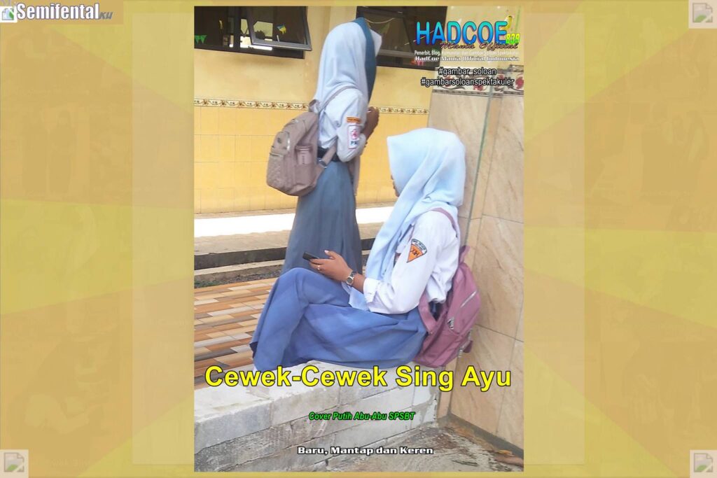 Gambar Soloan Spektakuler SF – SMA Soloan Spektakuler Cover Putih Abu-Abu SPSBT 001-09