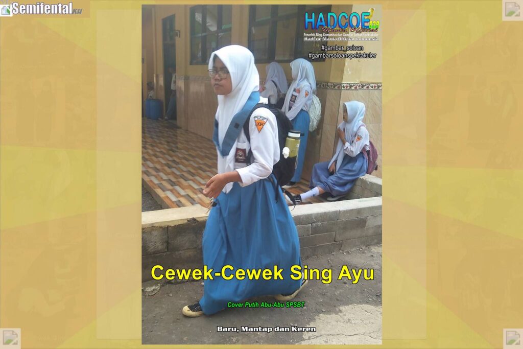 Gambar Soloan Spektakuler SF – SMA Soloan Spektakuler Cover Putih Abu-Abu SPSBT 001-09