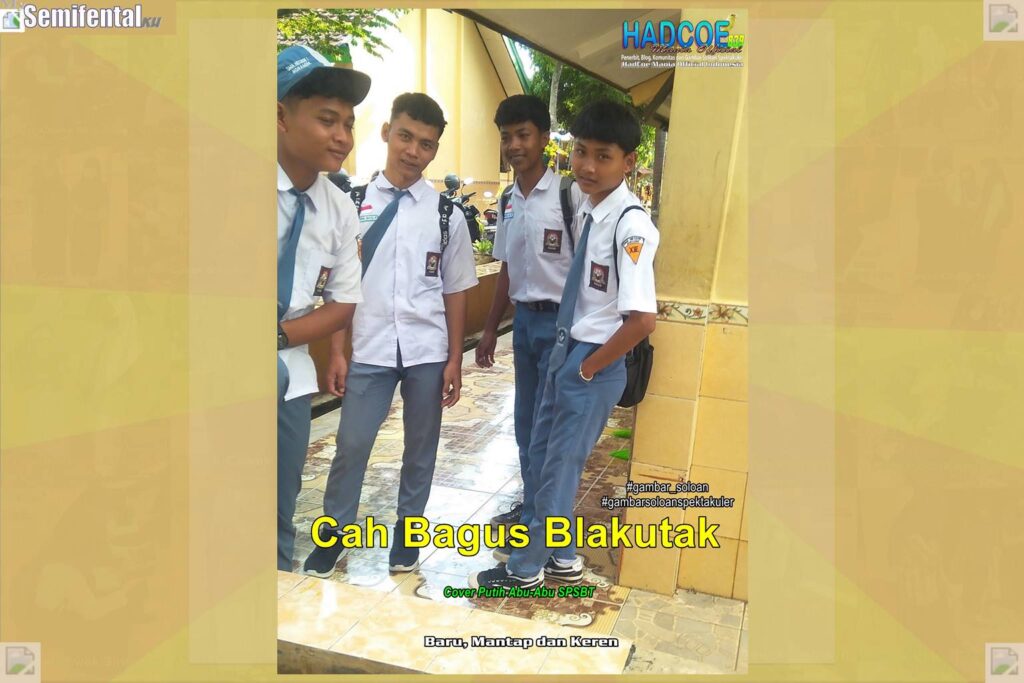 Gambar Soloan Spektakuler Versi Putra SF – SMA Soloan Spektakuler Cover Putih Abu-Abu SPSBT 001-09