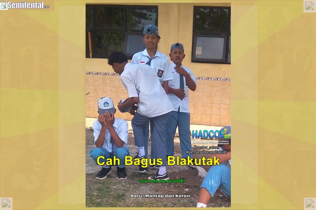 Gambar Soloan Spektakuler Versi Putra SF – SMA Soloan Spektakuler Cover Putih Abu-Abu SPSBT 001-09