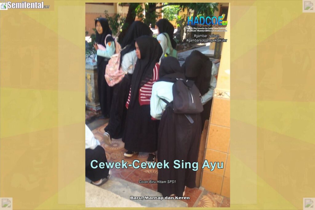 Gambar Soloan Spektakuler SF – SMA Soloan Spektakuler Cover Biru Hitam SPS1 001-10