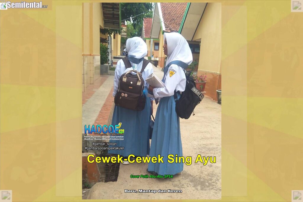 Gambar Soloan Spektakuler SF – SMA Soloan Spektakuler Cover Putih Abu-Abu SPSA 001-12