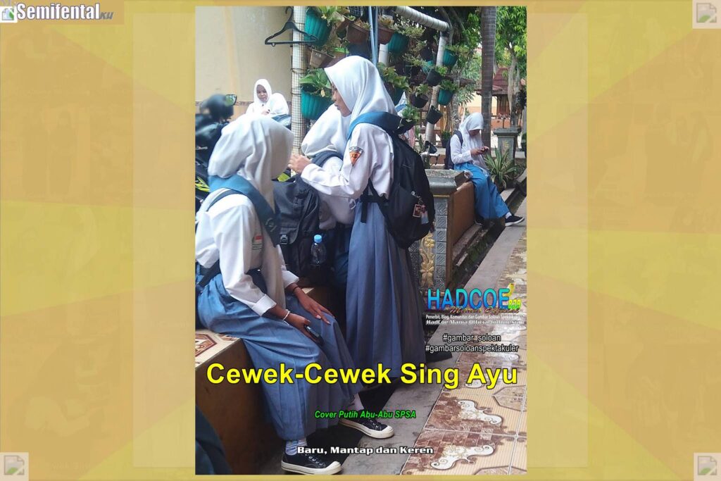 Gambar Soloan Spektakuler SF – SMA Soloan Spektakuler Cover Putih Abu-Abu SPSA 001-12