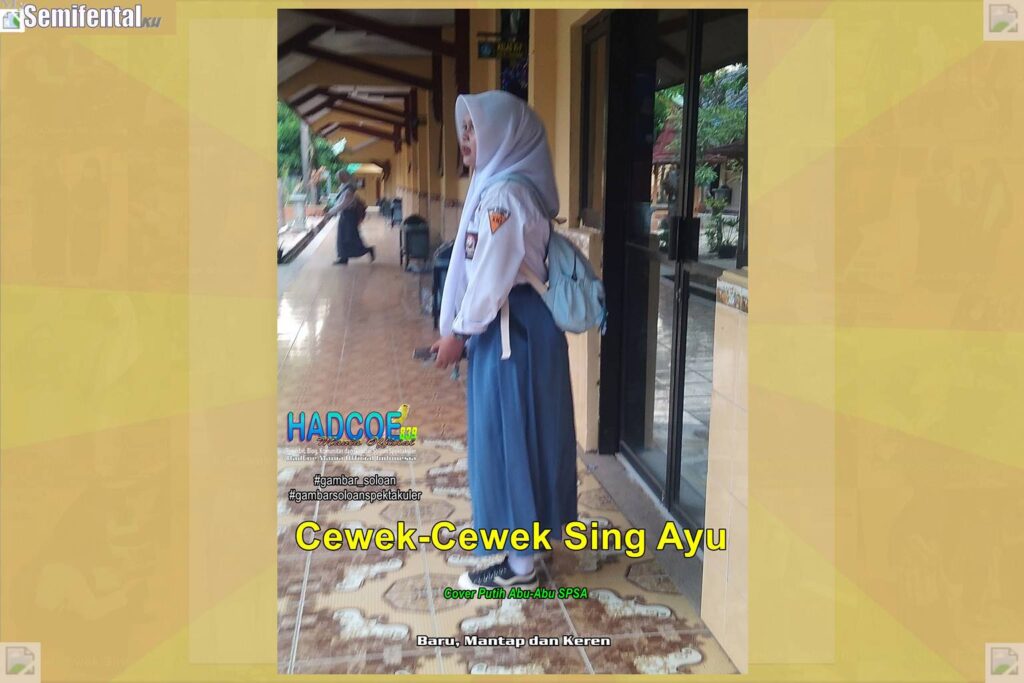 Gambar Soloan Spektakuler SF – SMA Soloan Spektakuler Cover Putih Abu-Abu SPSA 001-12