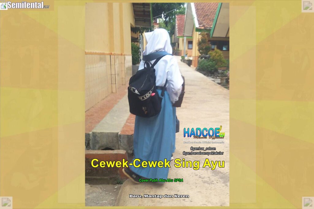 Gambar Soloan Spektakuler SF – SMA Soloan Spektakuler Cover Putih Abu-Abu SPSA 001-12