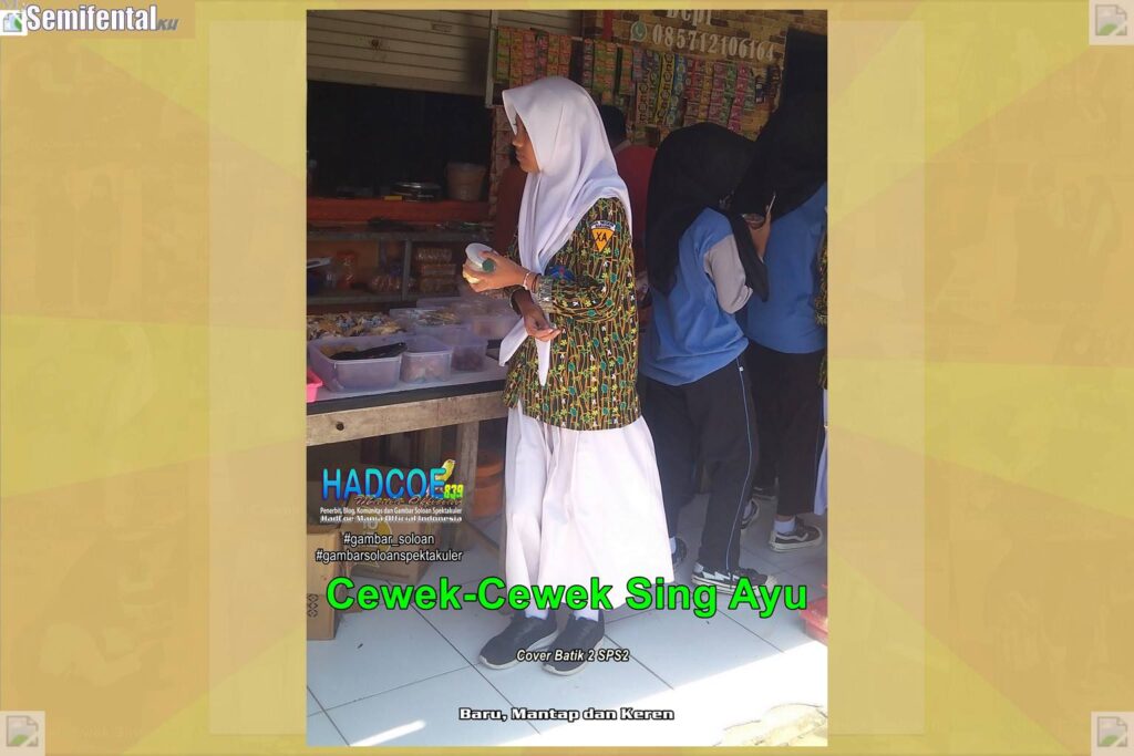 Gambar Soloan Spektakuler SF – SMA Soloan Spektakuler Cover Batik 2 K2 Hibrid SPS2 002-02