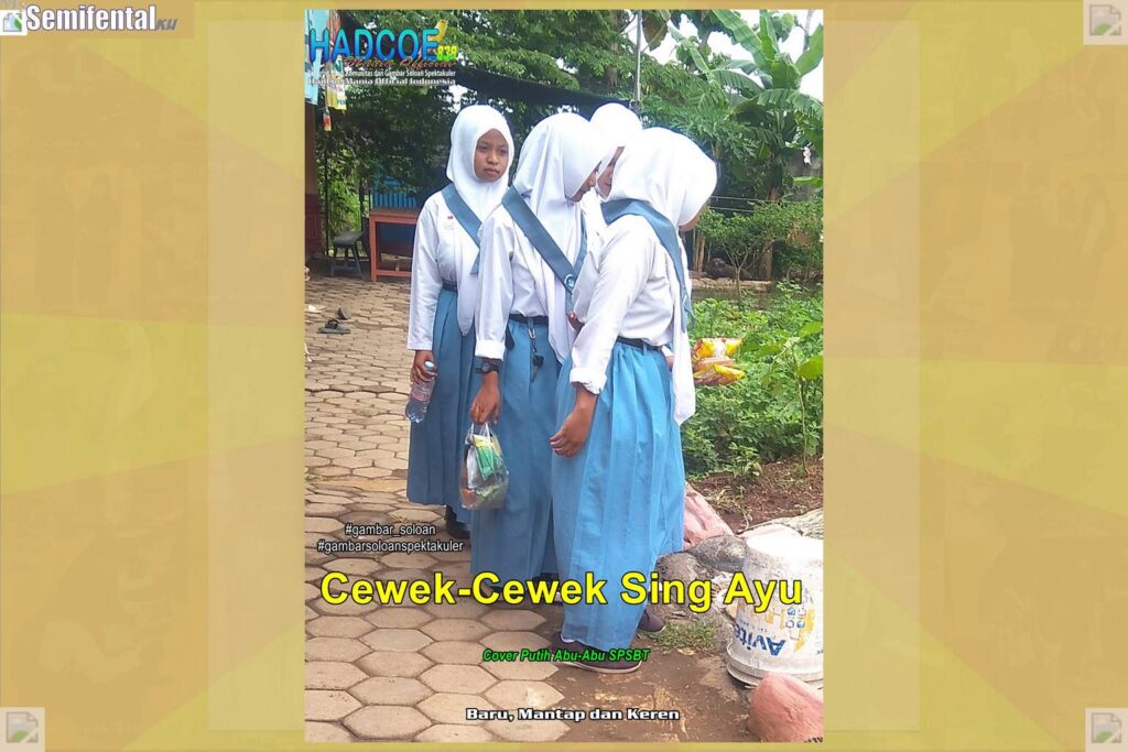 Gambar Soloan Spektakuler SF – SMA Soloan Spektakuler Cover Putih Abu-Abu SPSBT 002-03