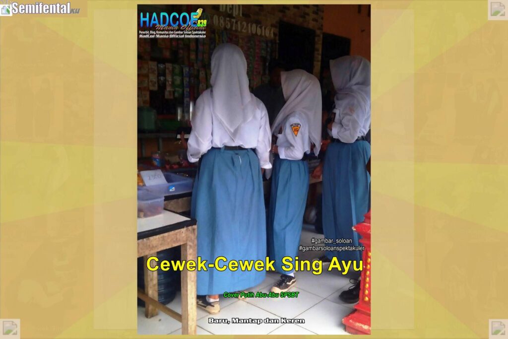 Gambar Soloan Spektakuler SF – SMA Soloan Spektakuler Cover Putih Abu-Abu SPSBT 002-03