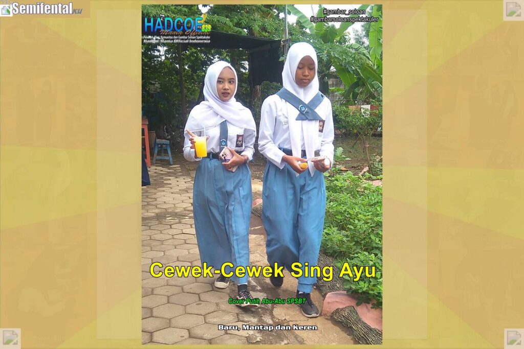 Gambar Soloan Spektakuler SF – SMA Soloan Spektakuler Cover Putih Abu-Abu K2 SPSBT 002-03