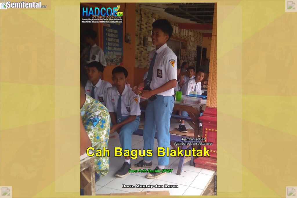 Gambar Soloan Spektakuler Versi Putra SF – SMA Soloan Spektakuler Cover Putih Abu-Abu SPSBT 002-03