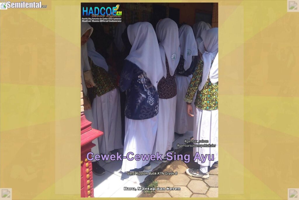 Gambar Soloan Spektakuler SF – SMA Soloan Spektakuler Versi Kustom Batik KTN Grade B 002-04