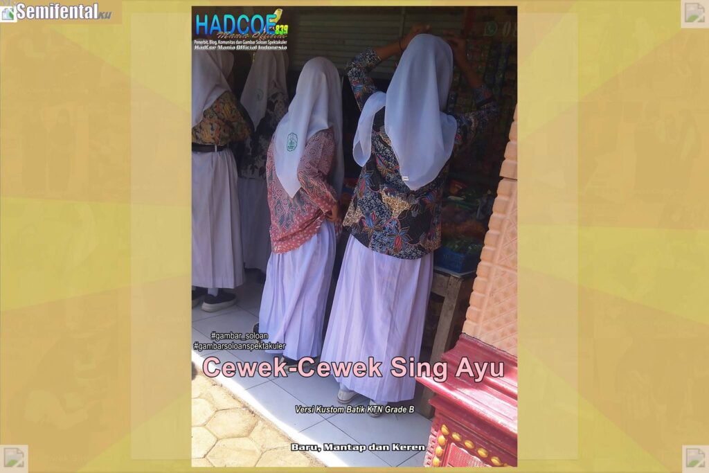 Gambar Soloan Spektakuler SF – SMA Soloan Spektakuler Versi Kustom Batik KTN Grade B 002-04