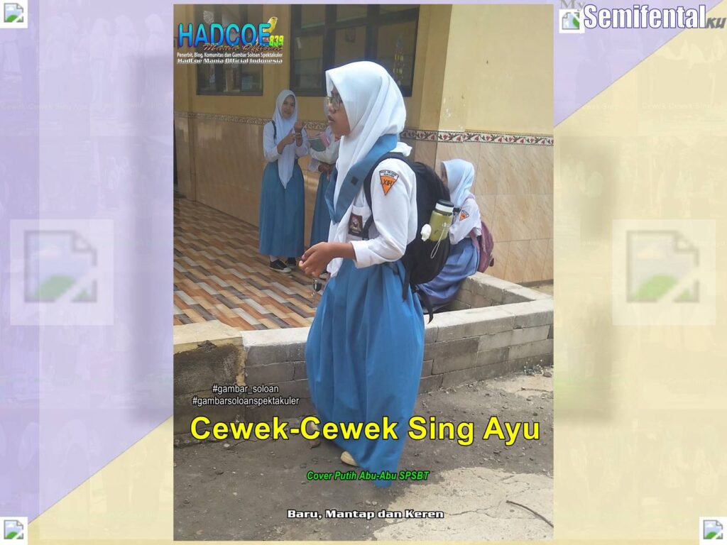 Gambar Soloan Spektakuler SF – SMA Soloan Spektakuler Cover Putih Abu-Abu SPSBT 00109-01